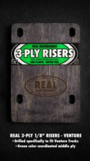 E02REA3PLYVE Real Risers 3-Ply-Venture
