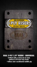 E02REA3PLYUNI Real Risers 3-Ply-Universal