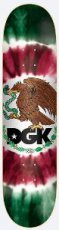 DGK Coat Of Arms tiedye Deck 8.25